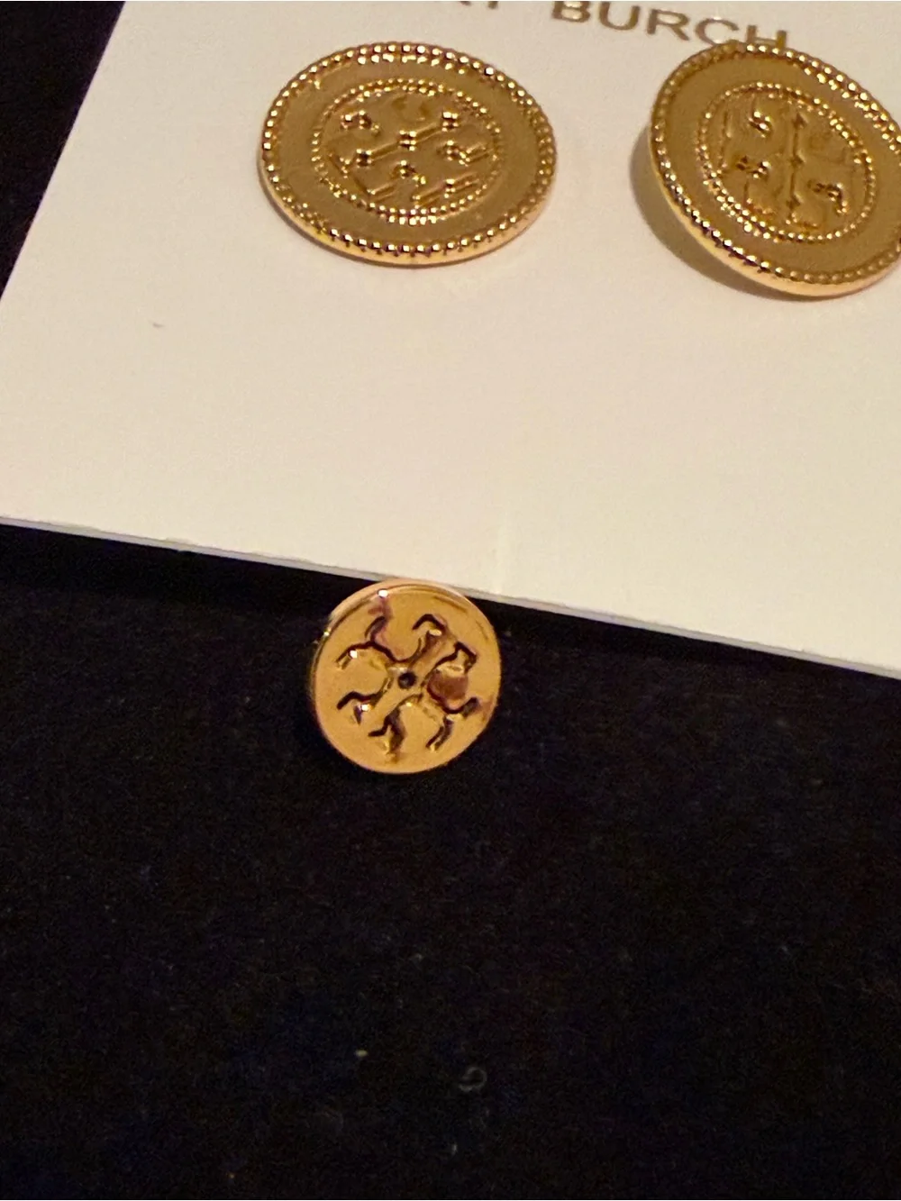 Tory Burch round stud